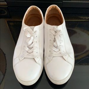 New Republic White Leather Sneakers 10.5